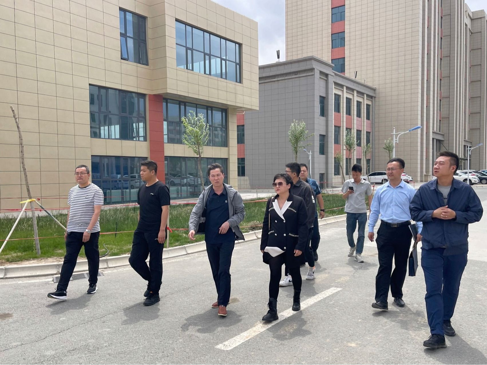 开元集团网站参加兰州新区职教园区平安校园建设交叉检查工作