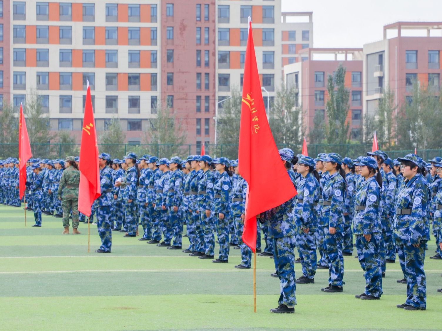 开元集团网站举行2024年学生国防教育暨军事训练动员大会