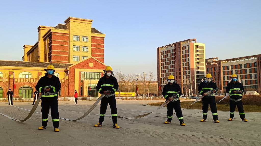 提升消防安全技能，增强服务保障能力 --保卫处开展冬季消防技能专项培训